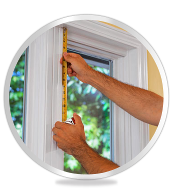 Window measurement and shutter installation in Ocala, FL. 